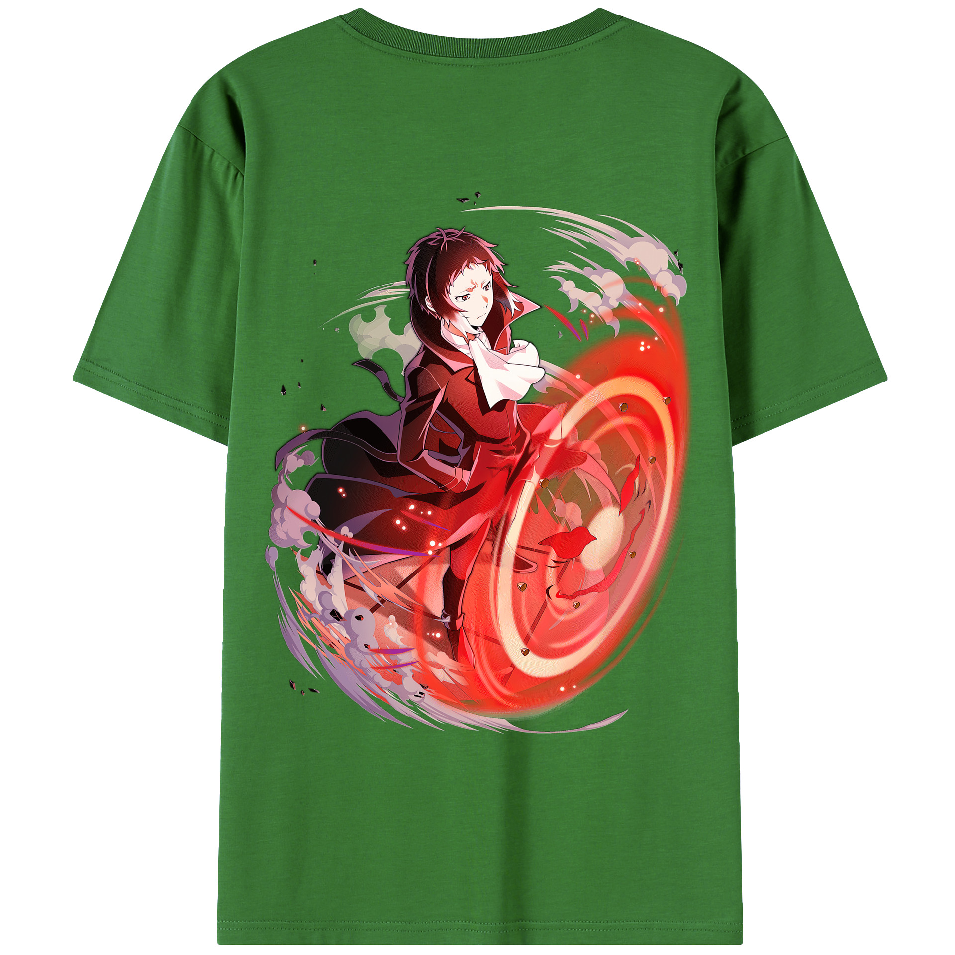 （画像用） 文豪ストレイドッグス Bungo Stray Dogs レディース半袖Tシャツ(バックプリント)